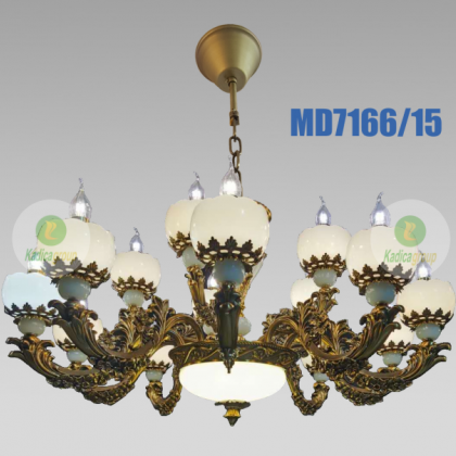 Đèn trang trí phòng khách - Đèn chùm mã MD7166-15